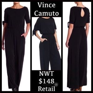 NWT Vince Camuto Black Jumpsuit